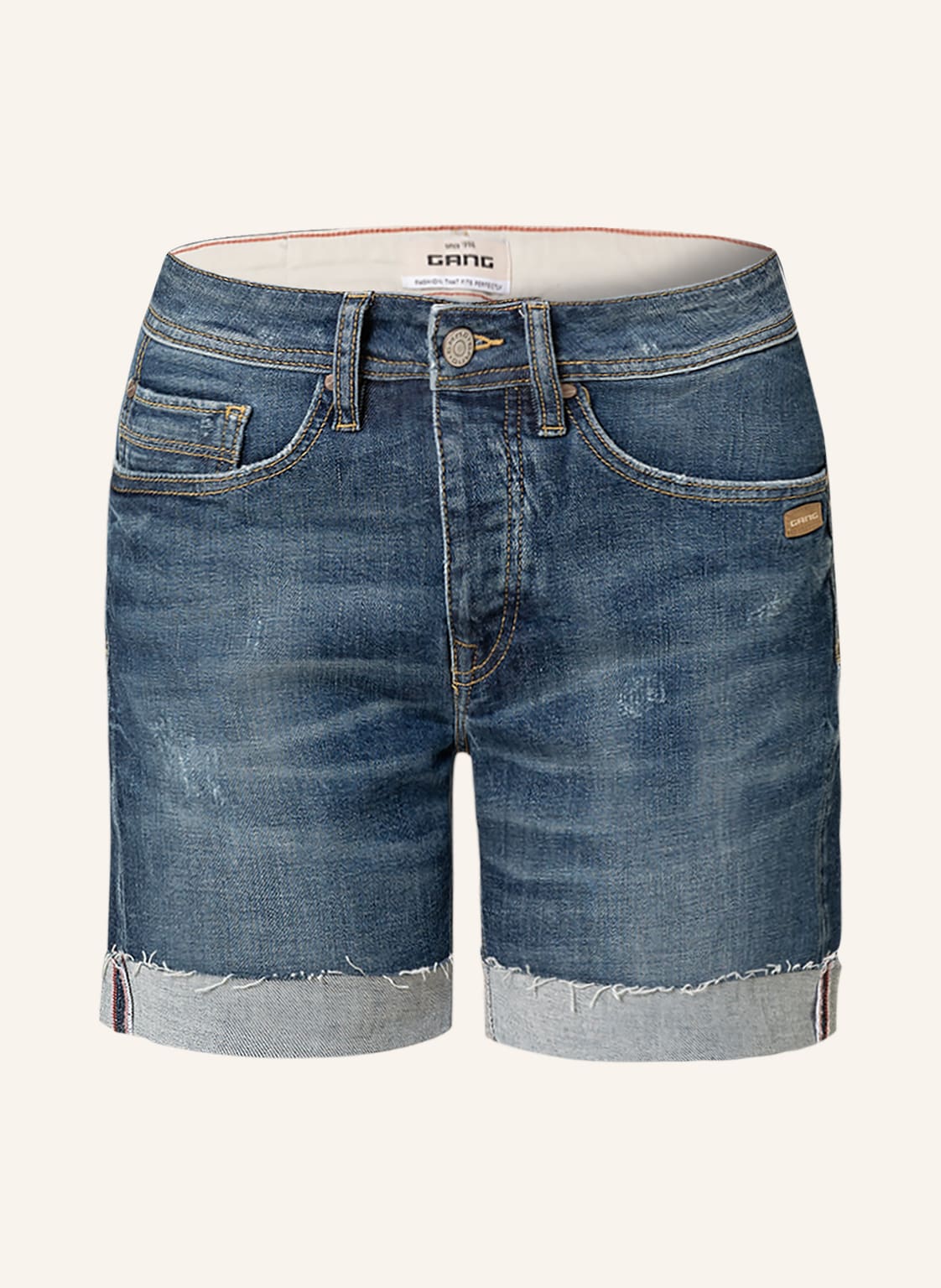 Image of Gang Jeansshorts 94 Nica blau