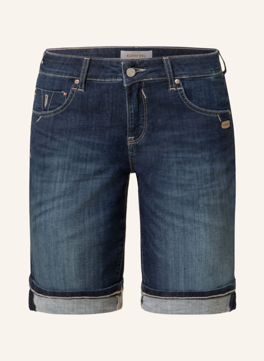Image of Gang Jeansshorts 94 Rubinia blau