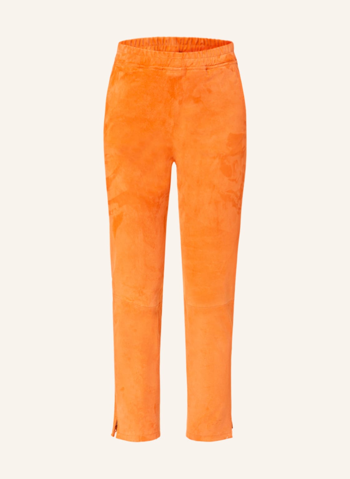 Image of Lilienfels 7/8-Lederhose orange