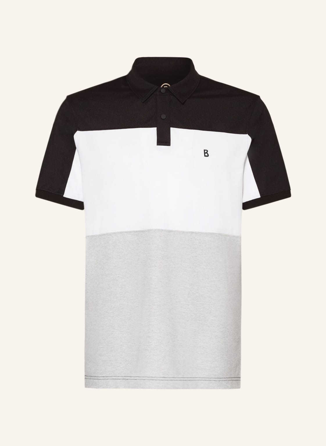 Image of Bogner Piqué-Poloshirt Timo Regular Fit grau