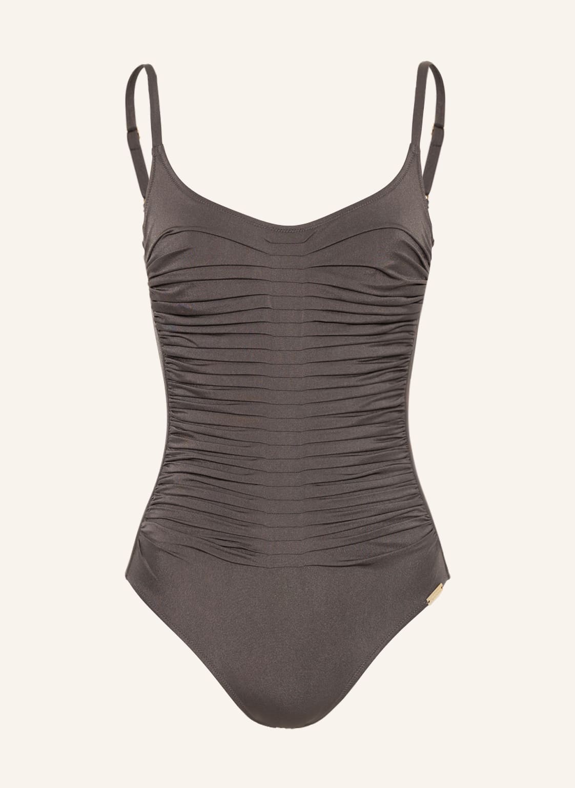 Image of Maryan Mehlhorn Bügel-Badeanzug Elevation schwarz