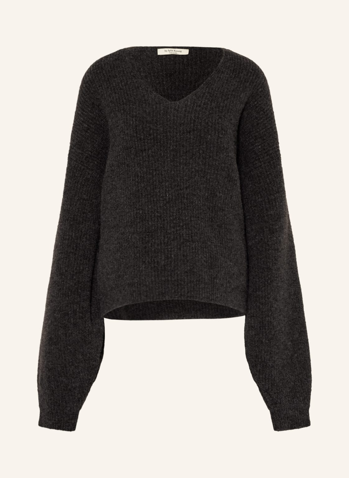 Image of By Aylin Koenig Pullover Paris Mit Merinowolle grau