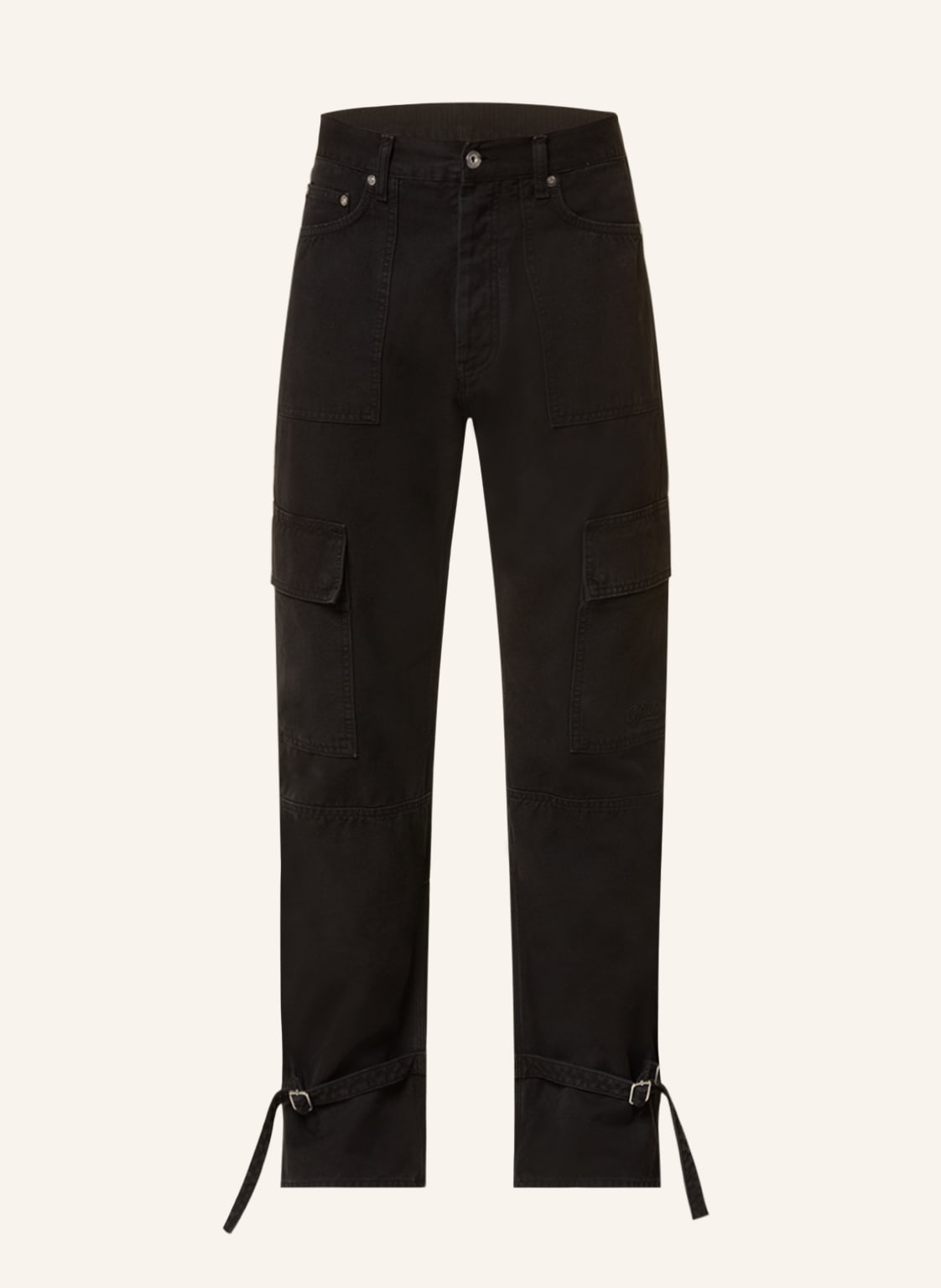 Image of Off-White Cargohose schwarz