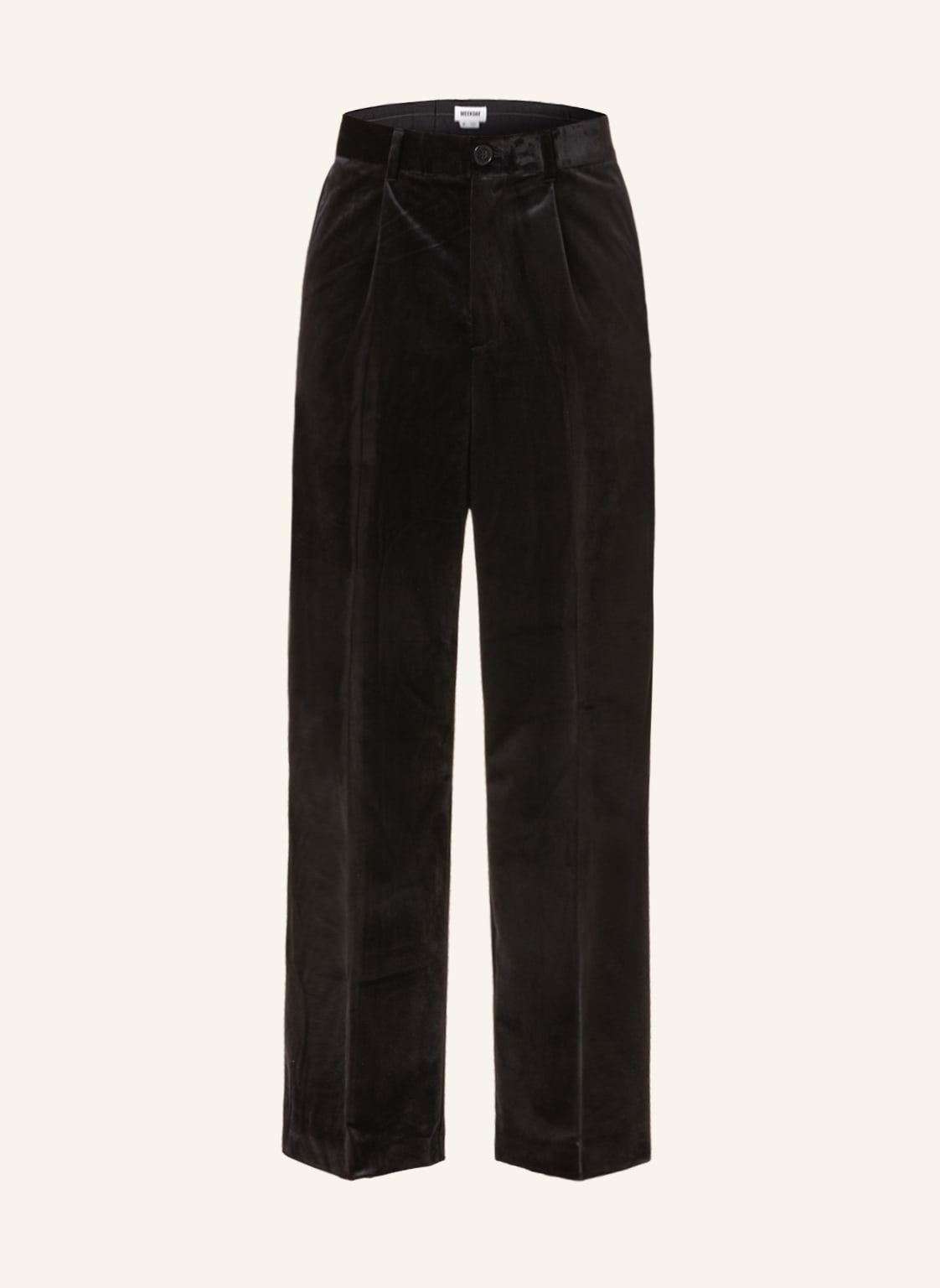 Image of Weekday Samthose Loose Fit schwarz