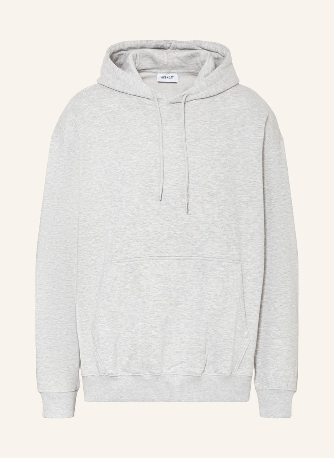 Image of Weekday Oversized-Hoodie grau
