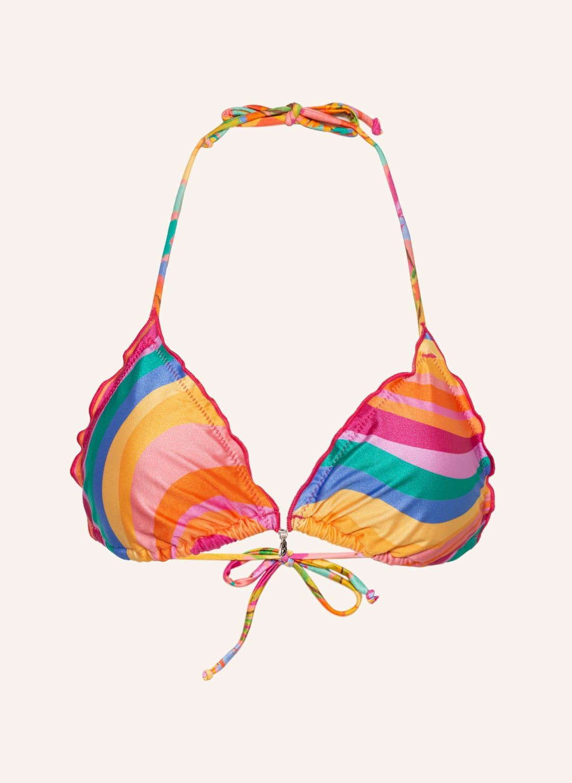 Image of Banana Moon Triangel-Bikini-Top Scooby Ciro pink