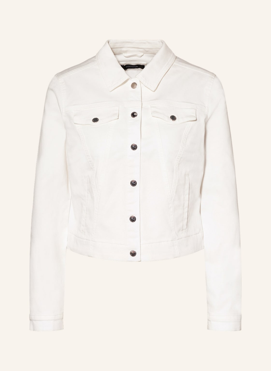 Image of Comma Jeansjacke weiss