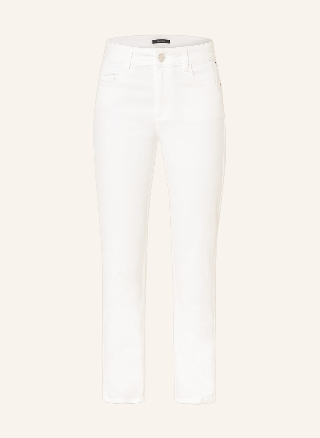 Image of Comma Skinny Jeans weiss