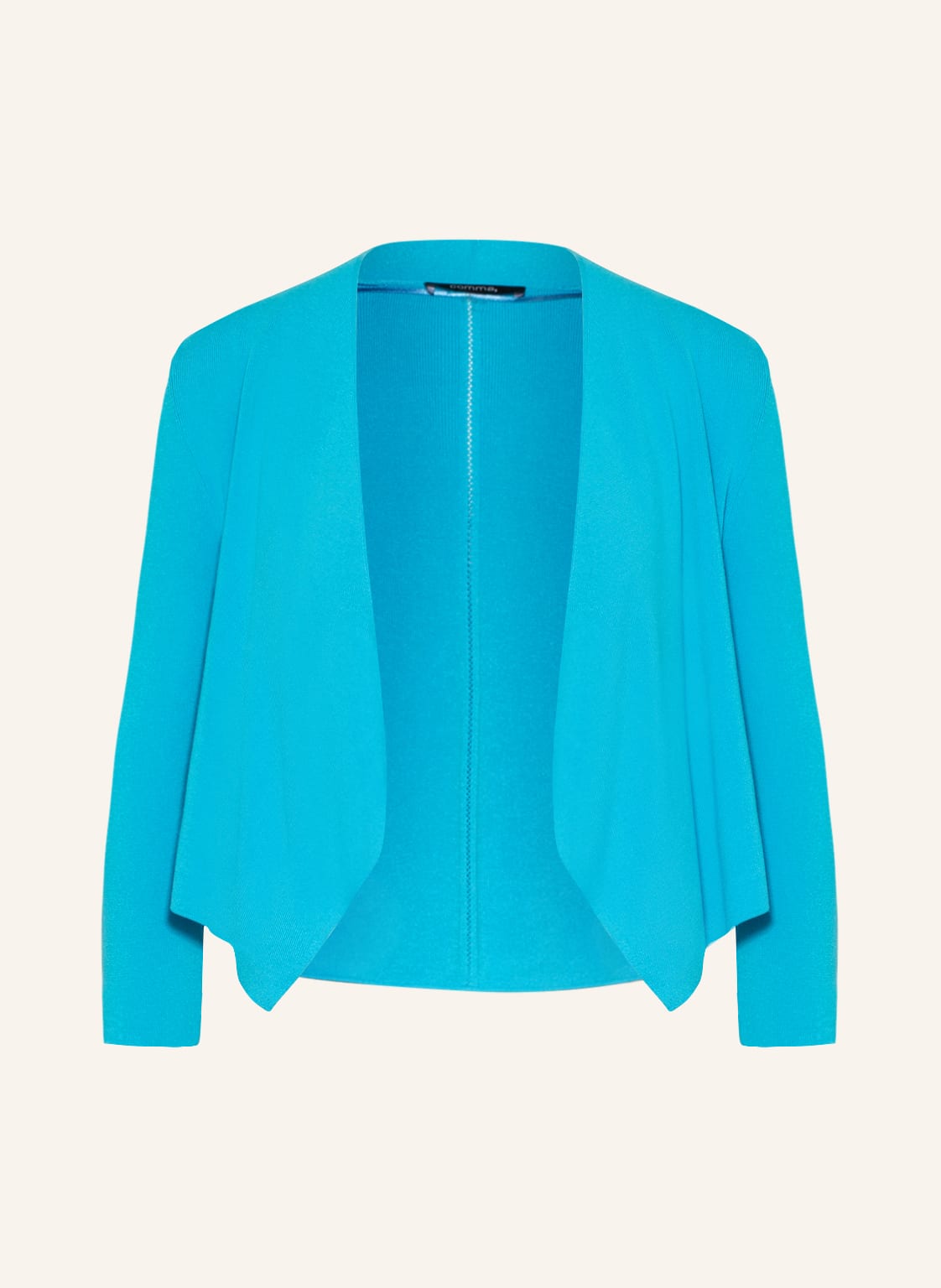 Image of Comma Strickhülle Mit 3/4-Arm blau