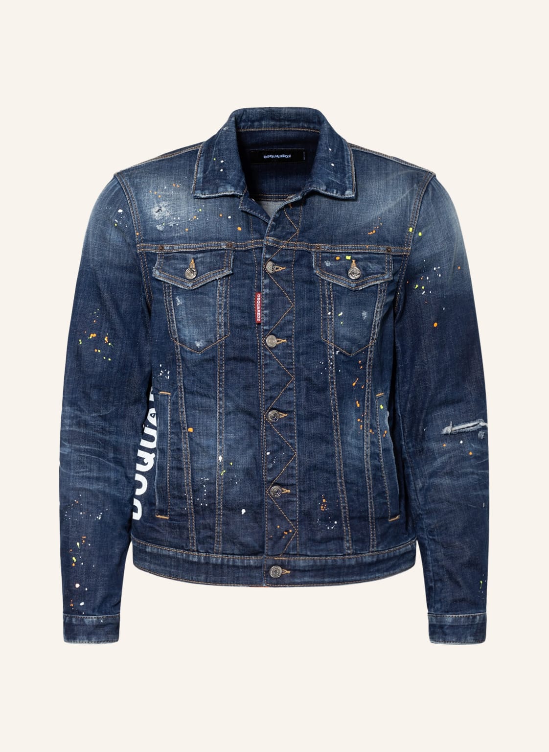 Image of dsquared2 Jeansjacke Dan blau