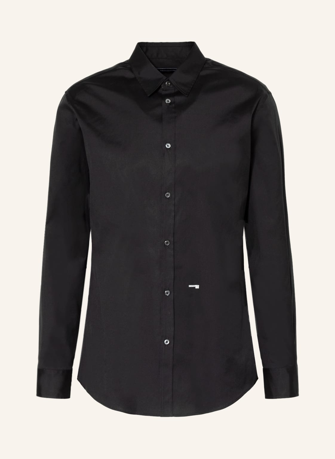 Image of dsquared2 Hemd Slim Fit schwarz