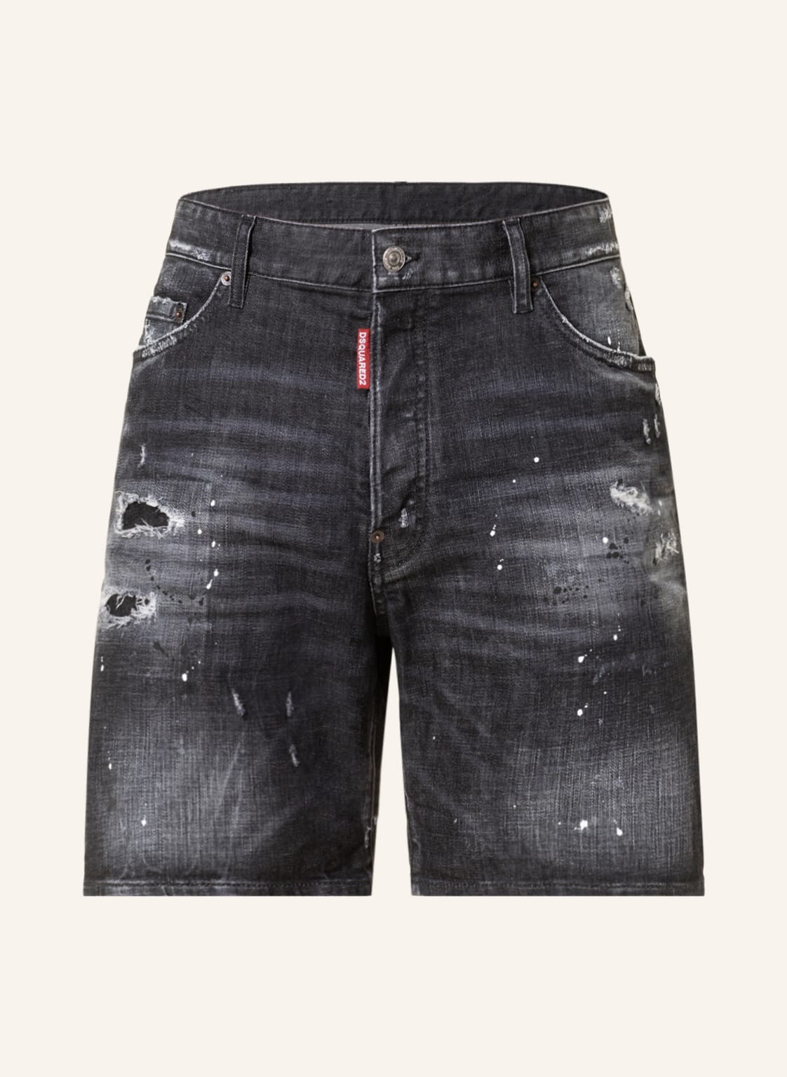 Image of dsquared2 Jeansshorts Marine schwarz
