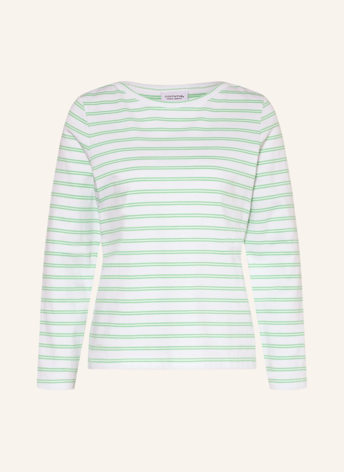 Image of Comma Casual Identity Pullover gruen