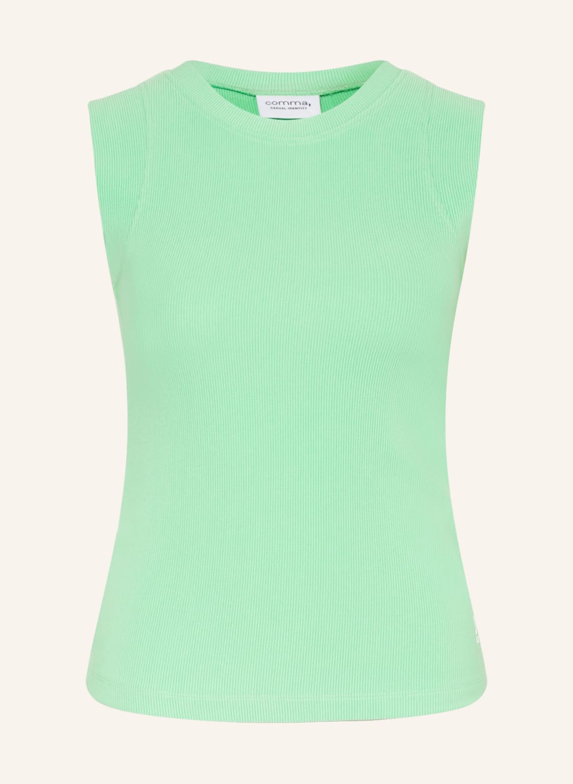 Image of Comma Casual Identity Stricktop gruen