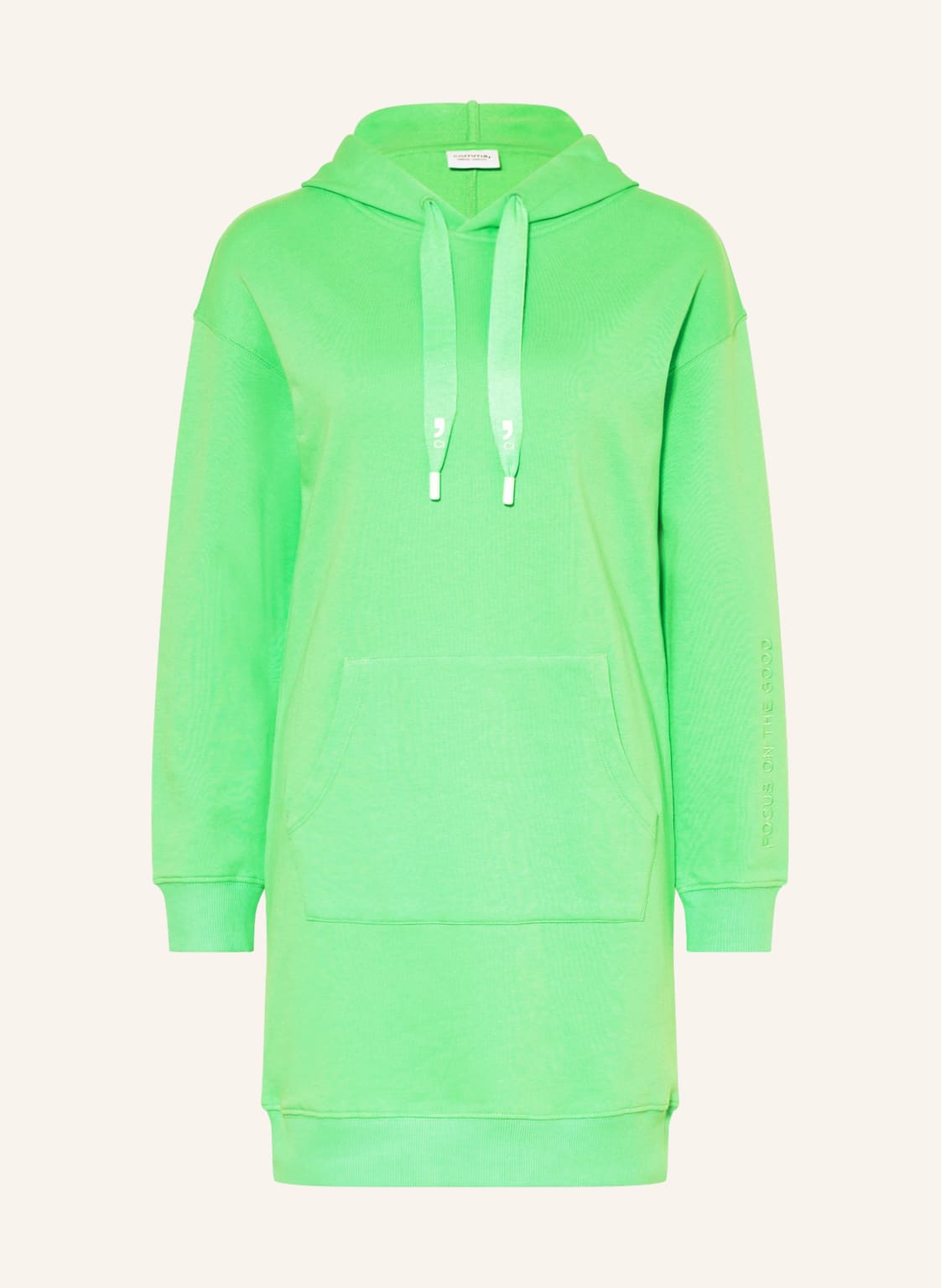 Image of Comma Casual Identity Sweatkleid gruen