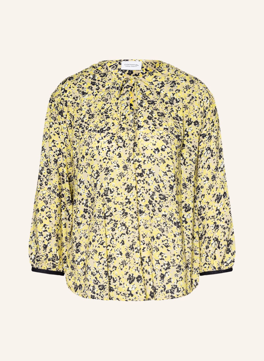 Image of Comma Casual Identity Bluse gelb