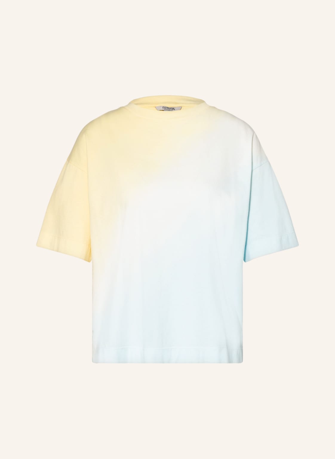 Image of Comma Casual Identity T-Shirt blau