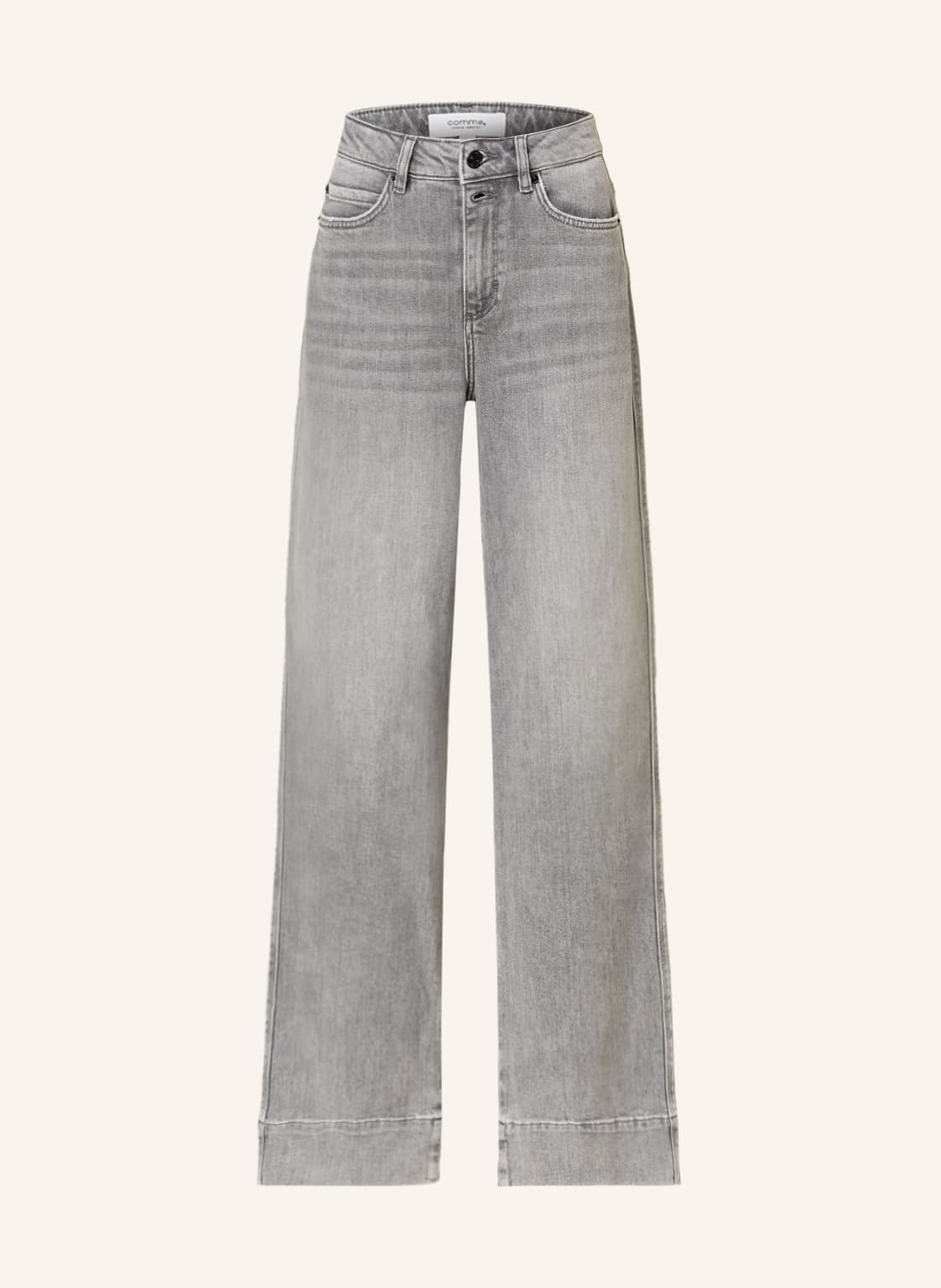 Image of Comma Casual Identity Straight Jeans grau