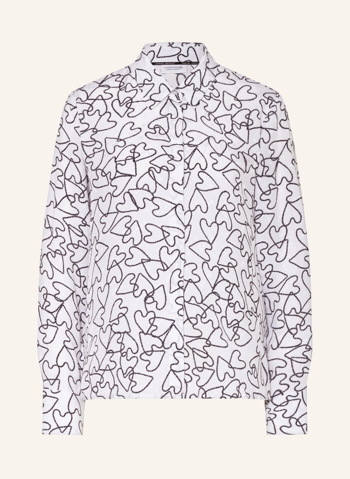 Image of Comma Casual Identity Hemdbluse schwarz