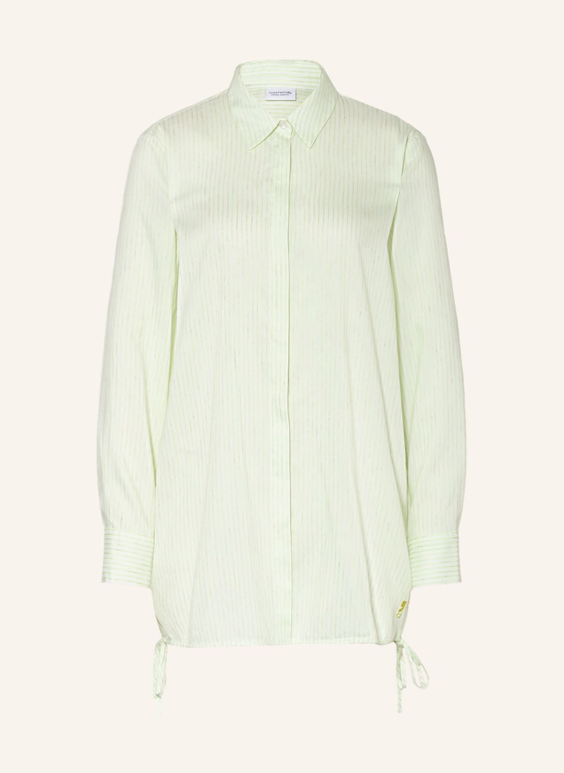 Image of Comma Casual Identity Hemdbluse gruen
