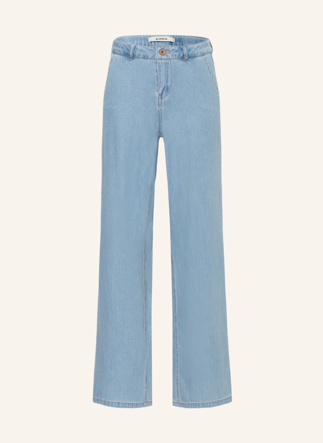 Image of Garcia Straight Jeans blau