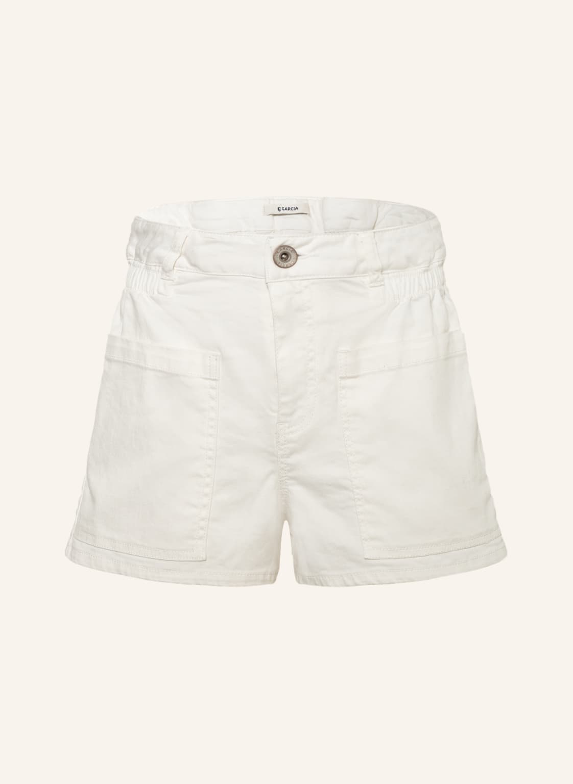 Image of Garcia Jeansshorts weiss