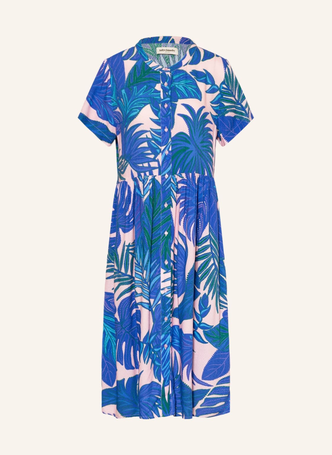 Image of Lollys Laundry Hemdblusenkleid Aliya blau