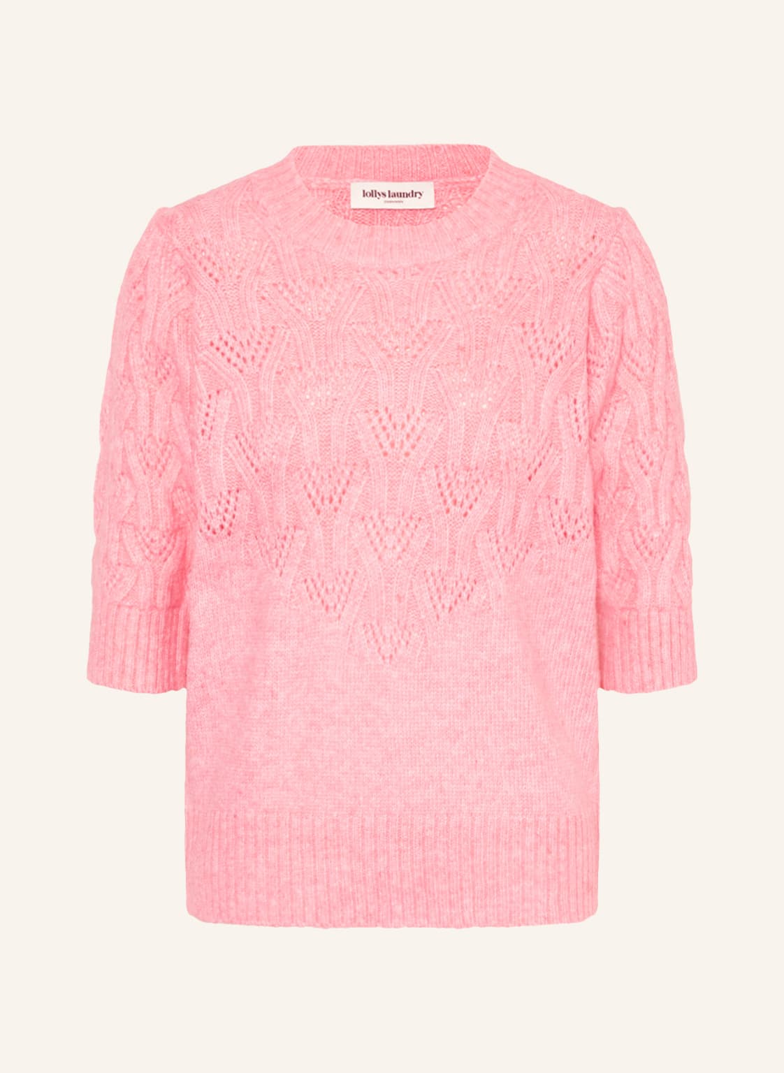 Image of Lollys Laundry Pullover Mala Mit 3/4-Arm pink