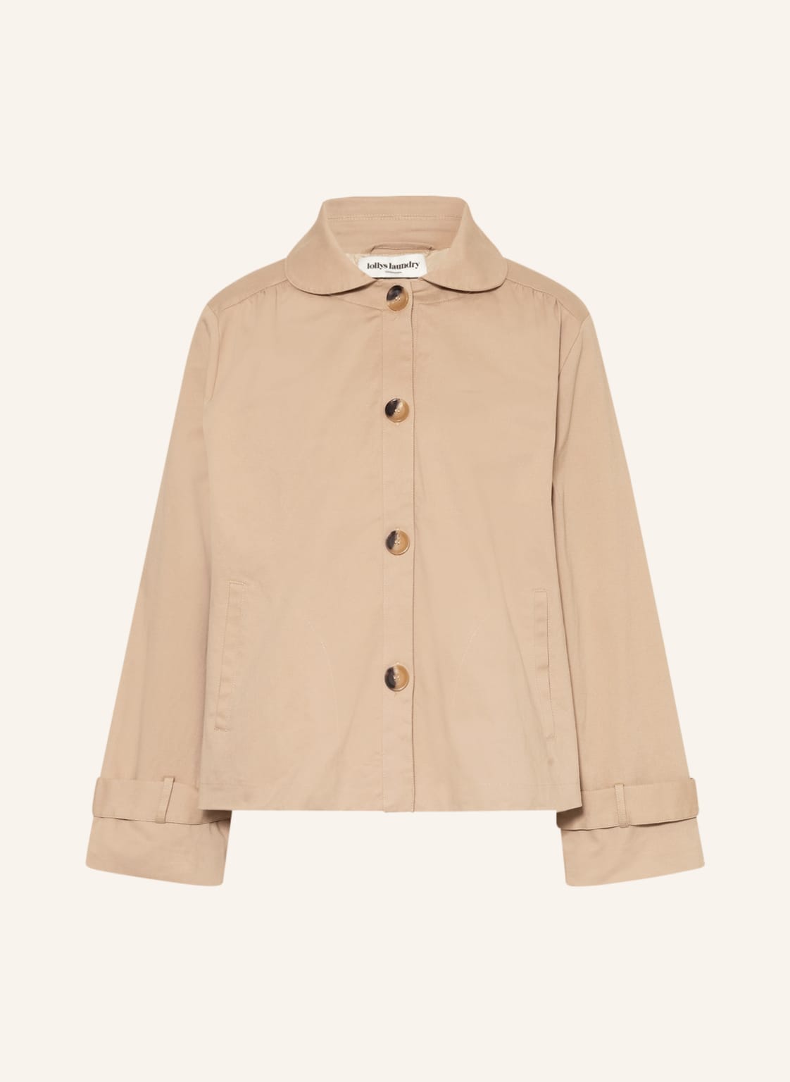 Image of Lollys Laundry Kastenjacke Viola beige