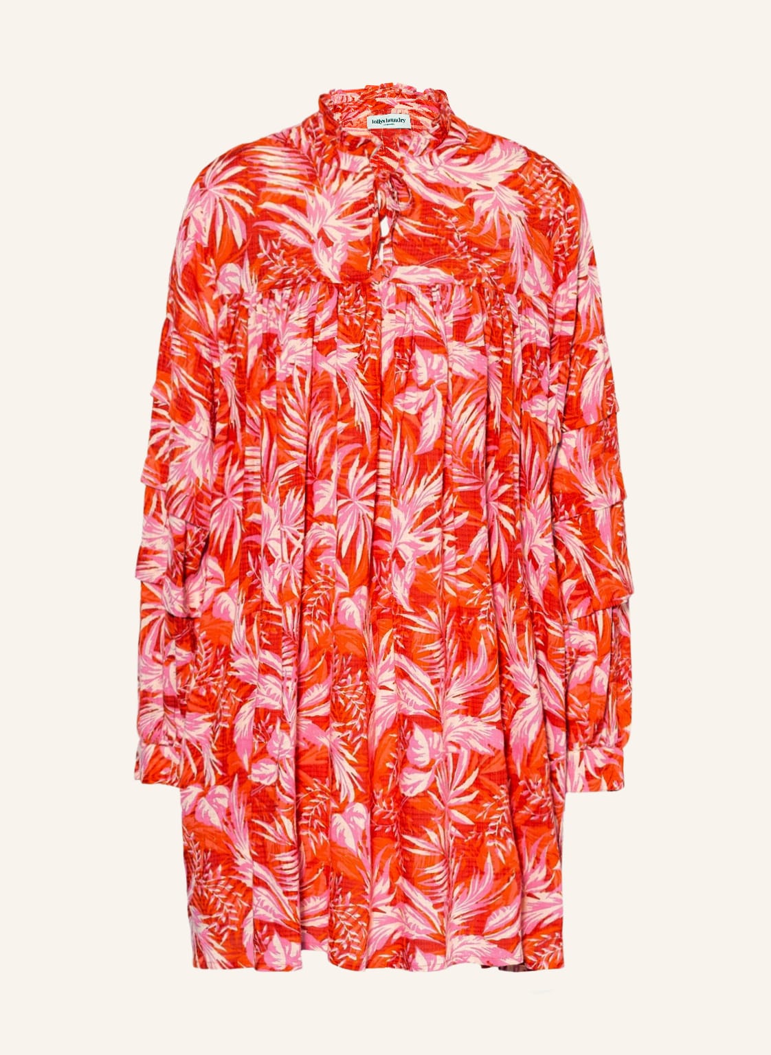 Image of Lollys Laundry Kleid Georgia rot