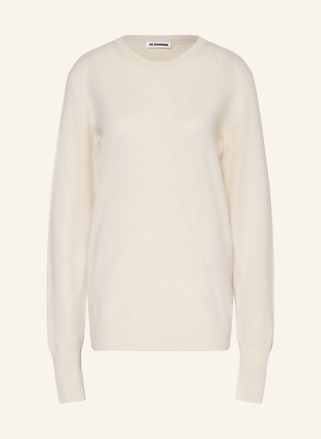 Image of Jil Sander Cashmere-Pullover beige