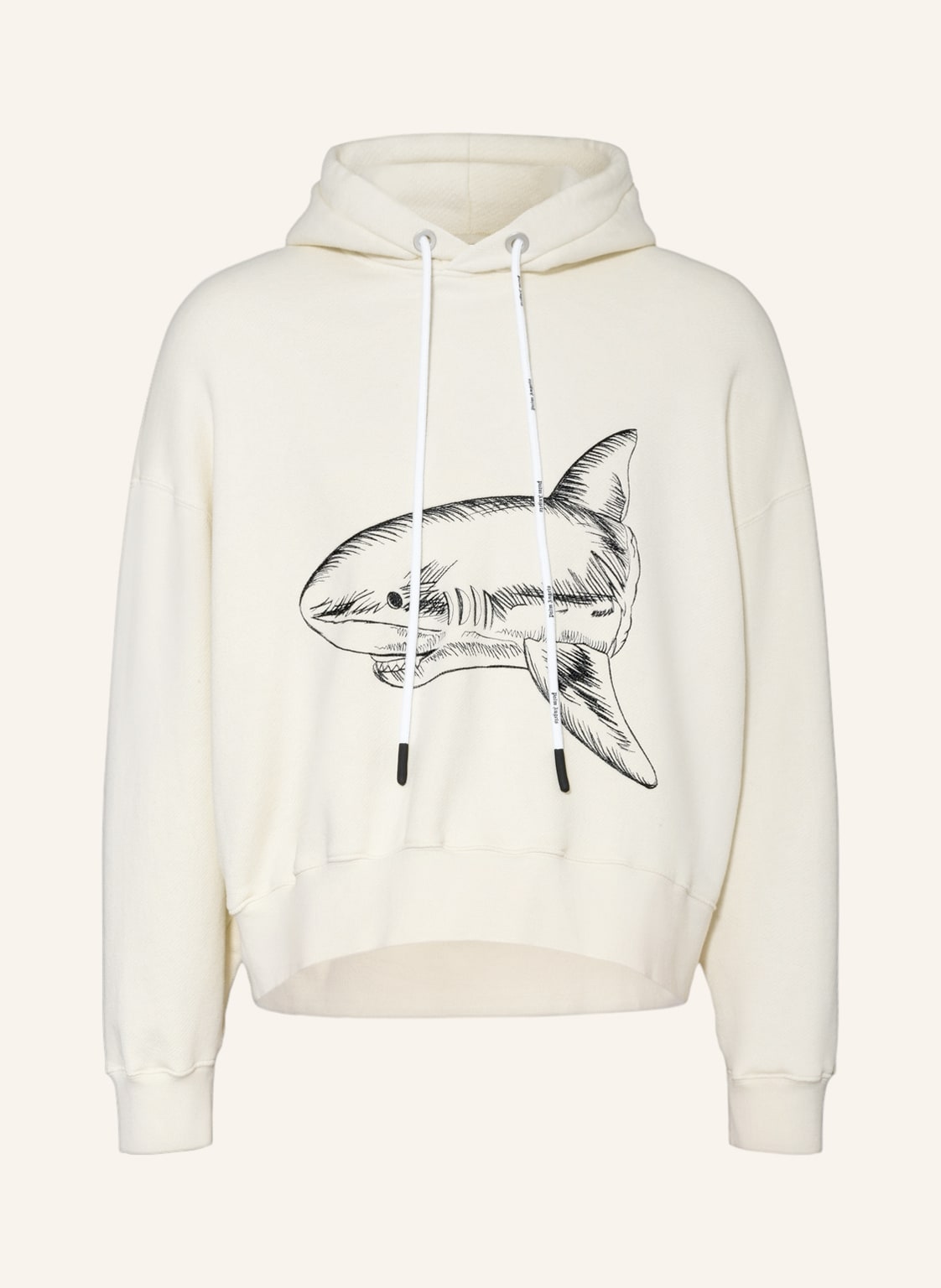 Image of Palm Angels Hoodie weiss