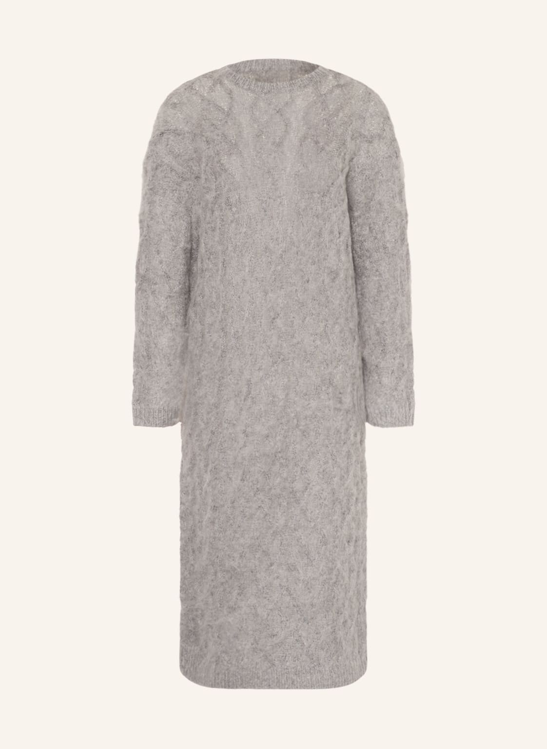 Image of Remain Birger Christensen Strickkleid grau