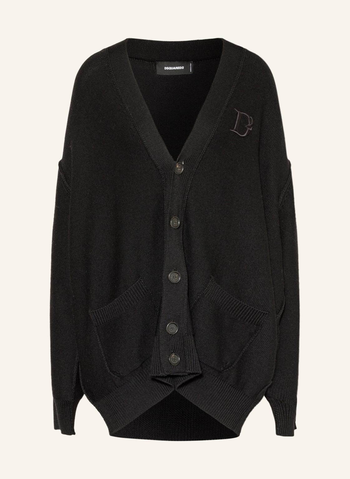 Image of dsquared2 Strickjacke schwarz