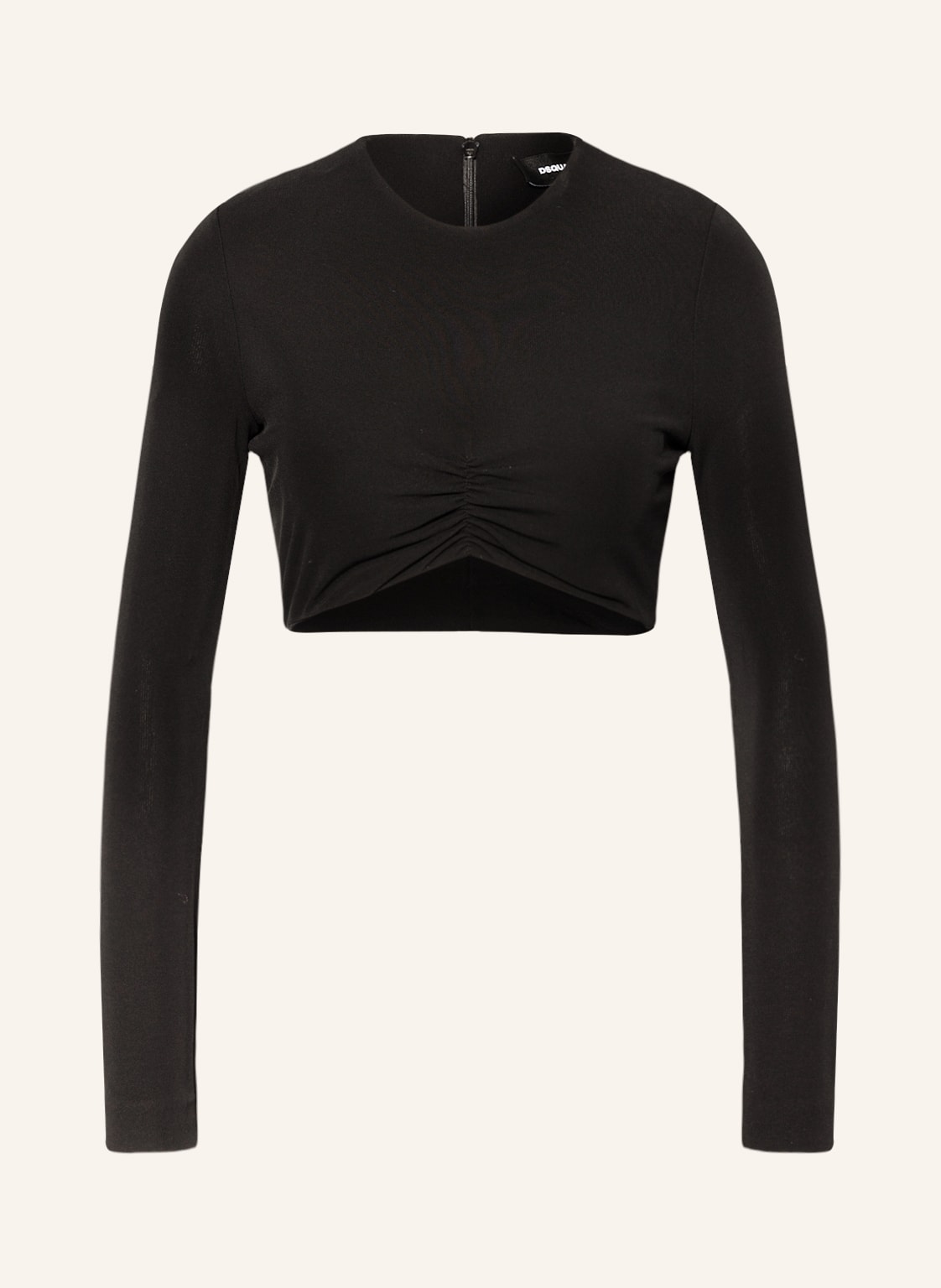 dsquared2 Cropped-Longsleeve schwarz