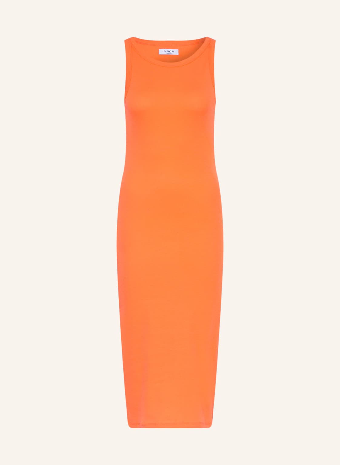 Image of Moss Copenhagen Jerseykleid Mschrasmia orange