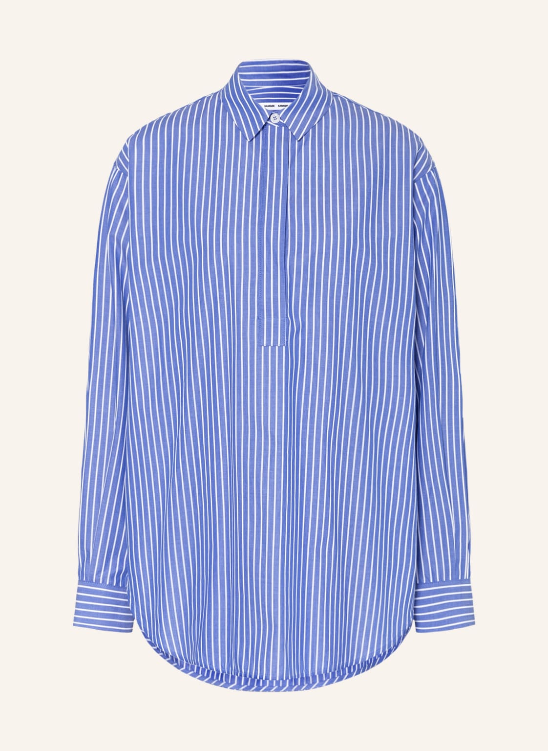 Image of Samsøe Samsøe Bluse Alfrida blau