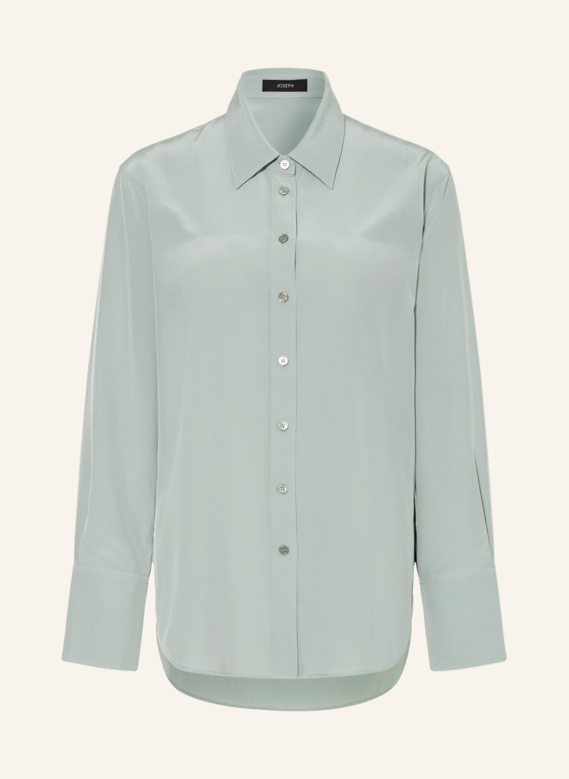 Image of Joseph Hemdbluse Joe Aus Seide gruen