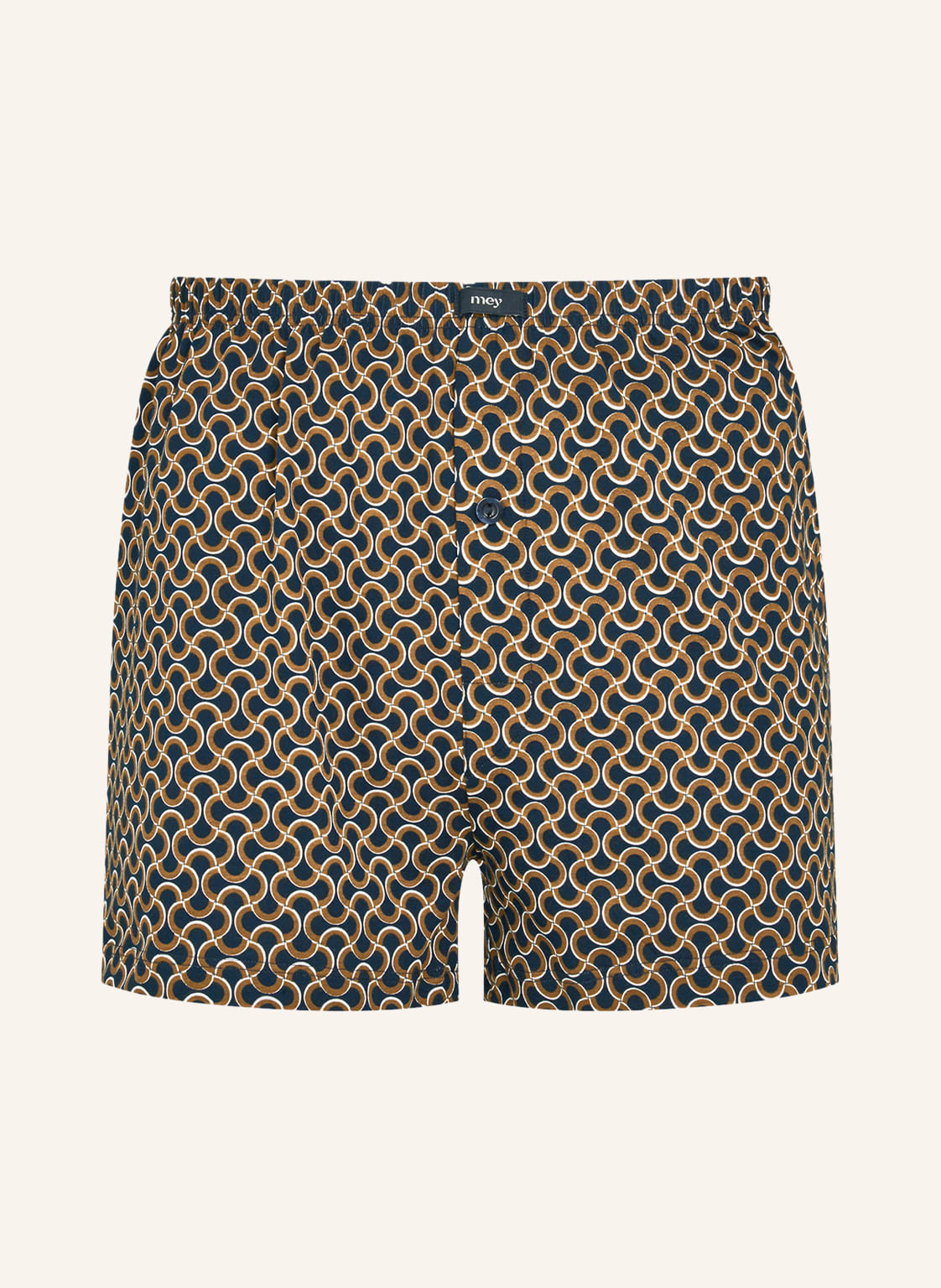 Image of Mey Boxershorts Serie Curve blau