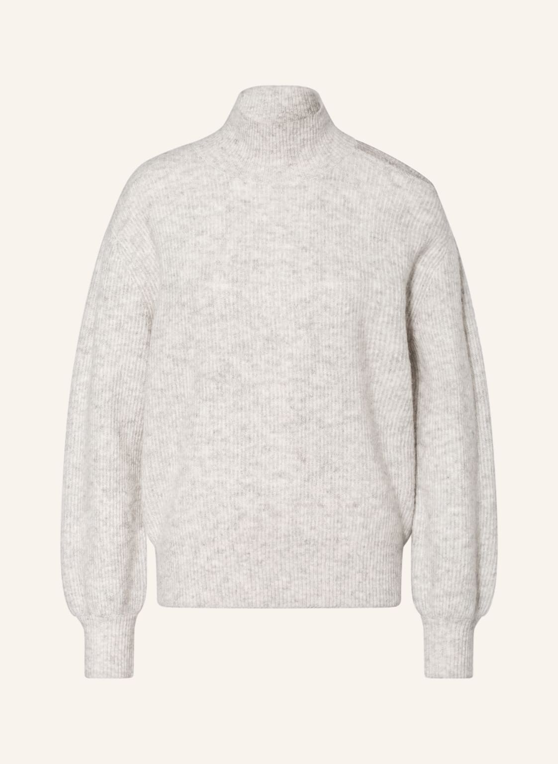 Image of Neo Noir Pullover Pam Mit Alpaka Und Cut-Out grau