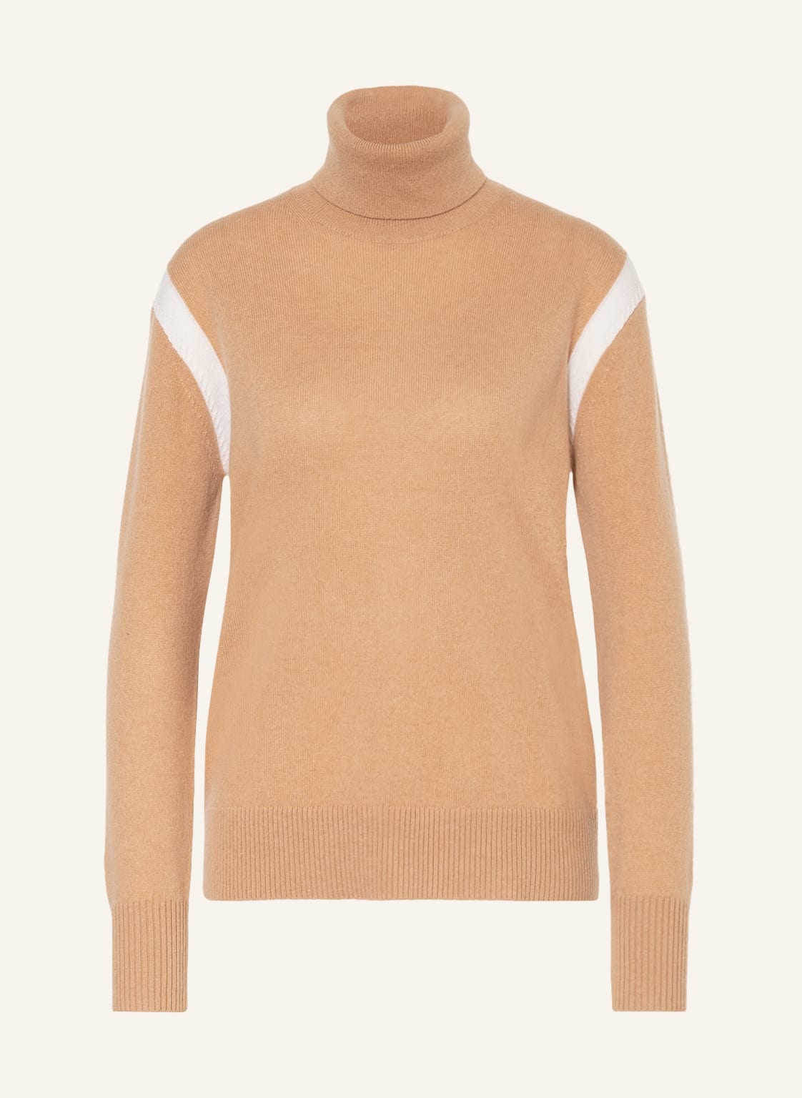 Image of Reiss Rollkragenpullover Aus Cashmere braun