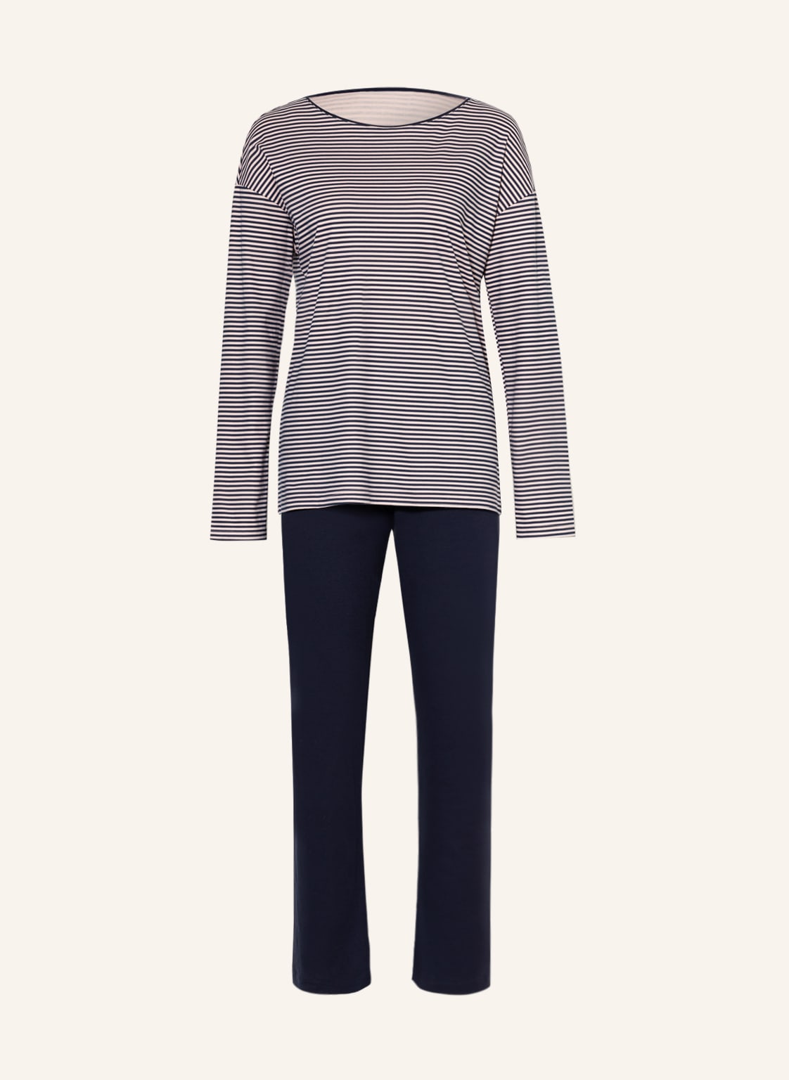 Image of Mey Schlafanzug Serie Paula blau