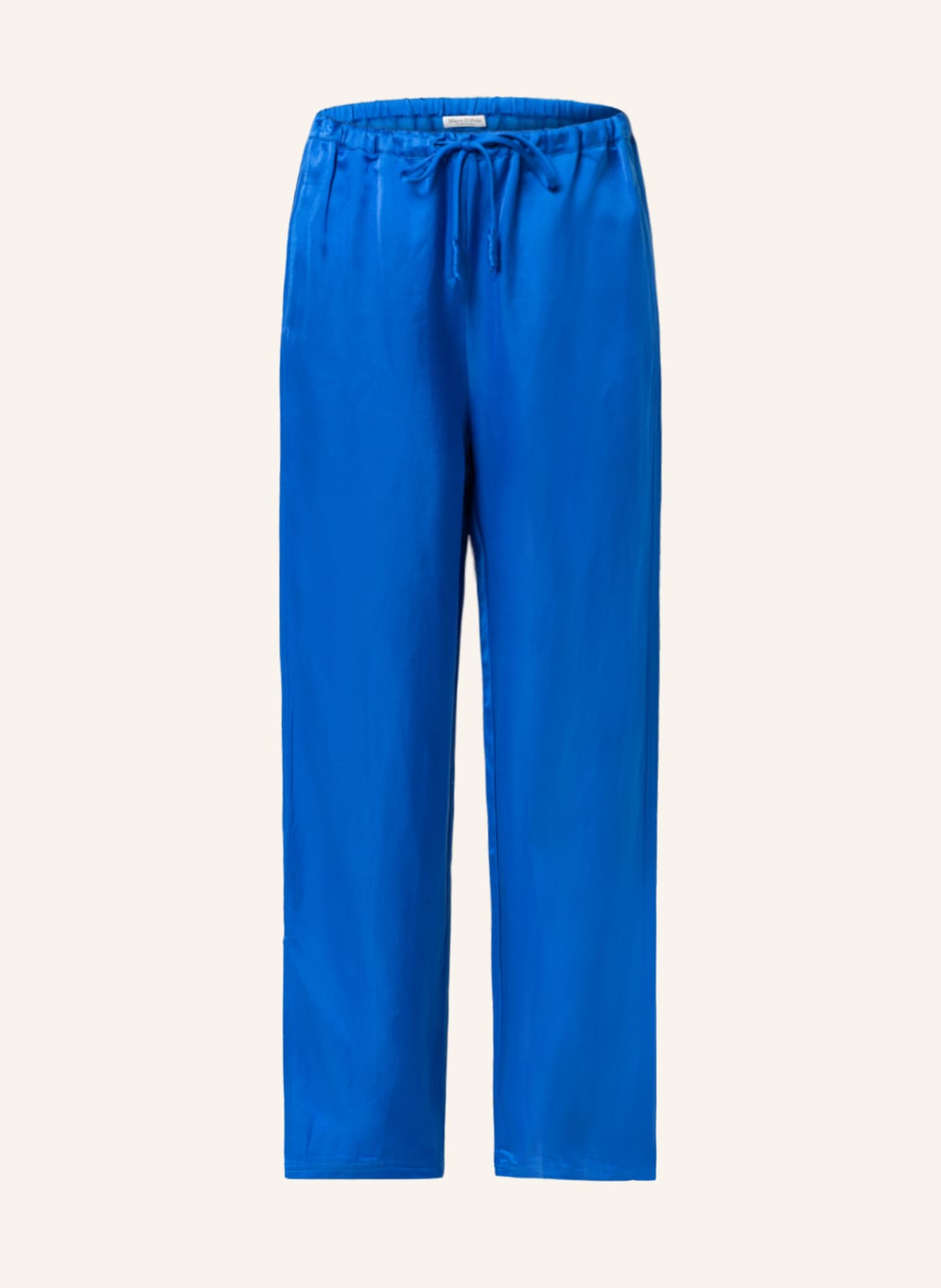 Image of Marc O'polo Satinhose Im Jogging-Stil blau