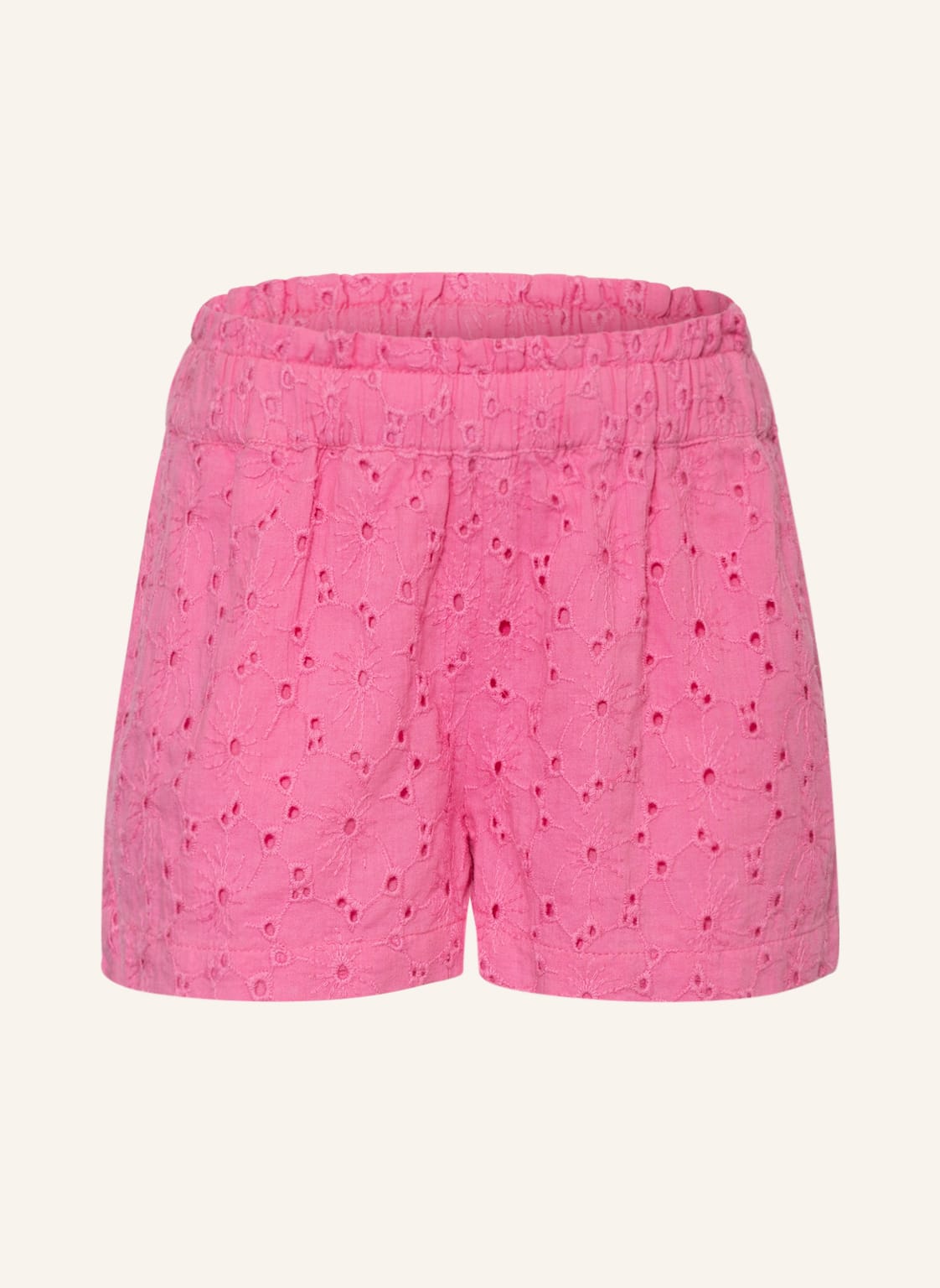 Image of S.Oliver Red Shorts Mit Lochstickereien rosa