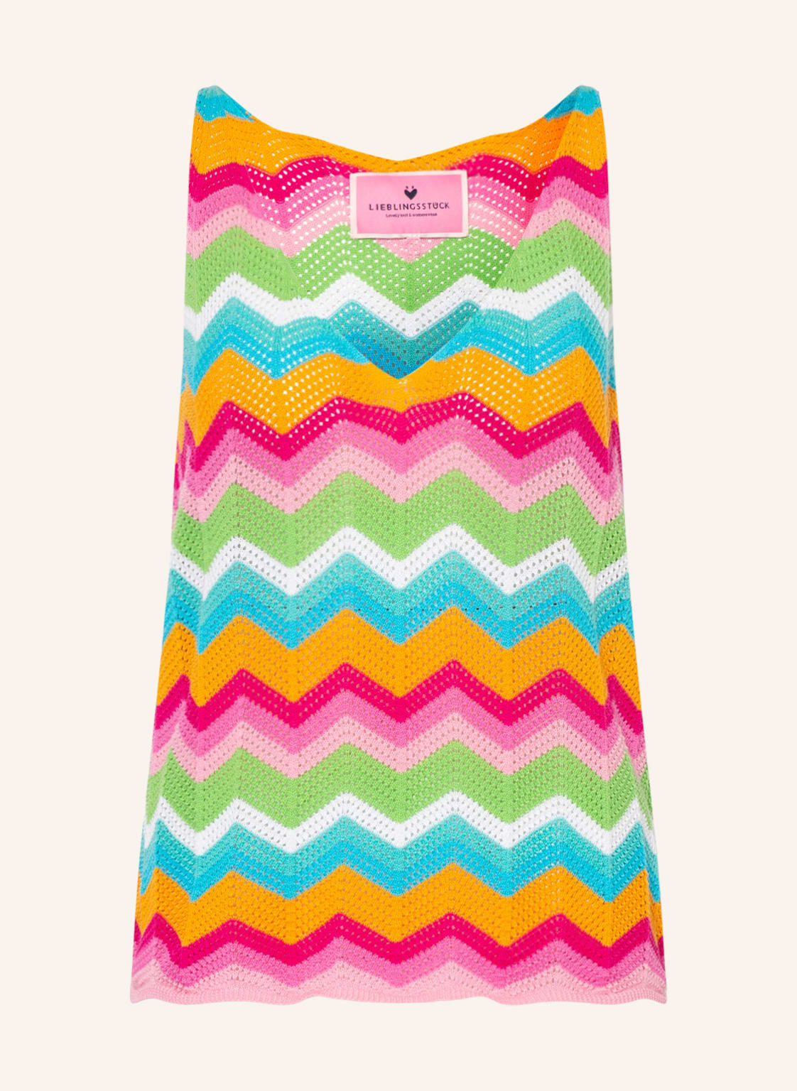 Image of Lieblingsstück Stricktop pink