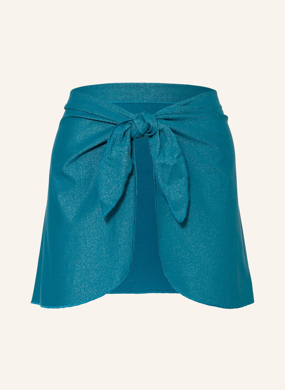 Image of Sam Friday Pareo Mit Glanzgarn blau