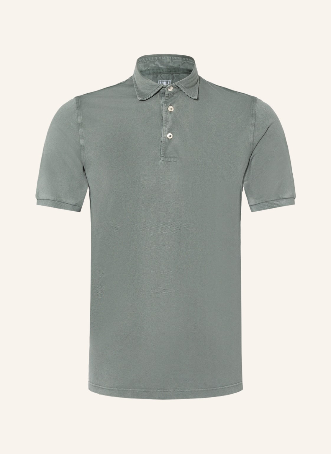 Image of Fedeli Piqué-Poloshirt gruen