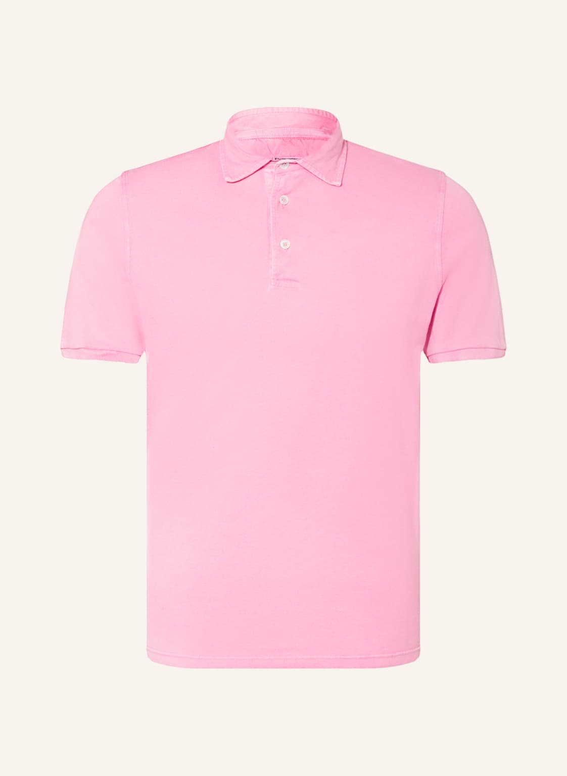 Image of Fedeli Piqué-Poloshirt pink