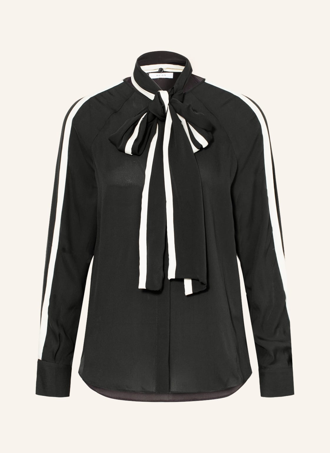 Image of Reiss Schluppenbluse schwarz