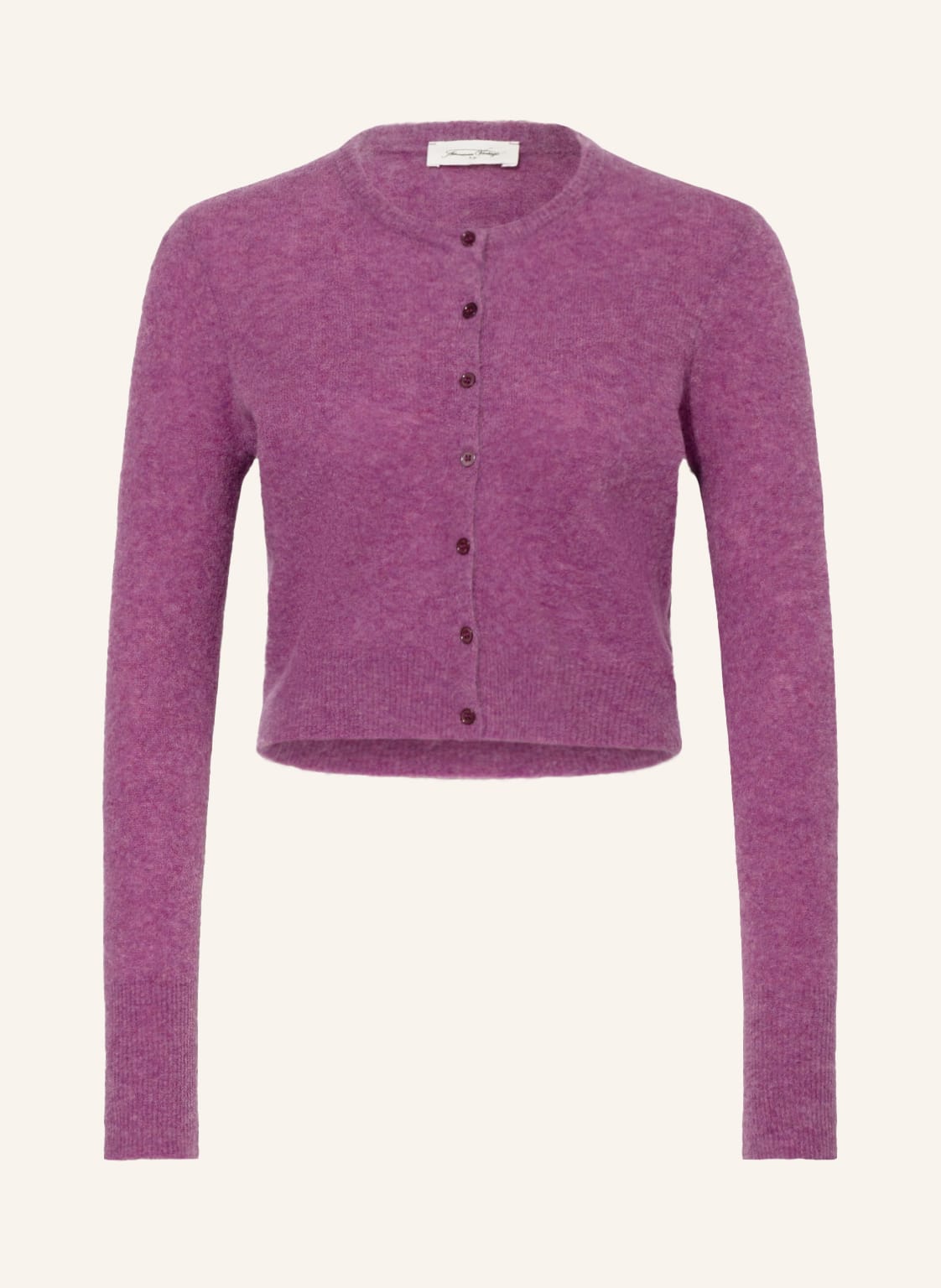 Image of American Vintage Strickjacke Razpark violett
